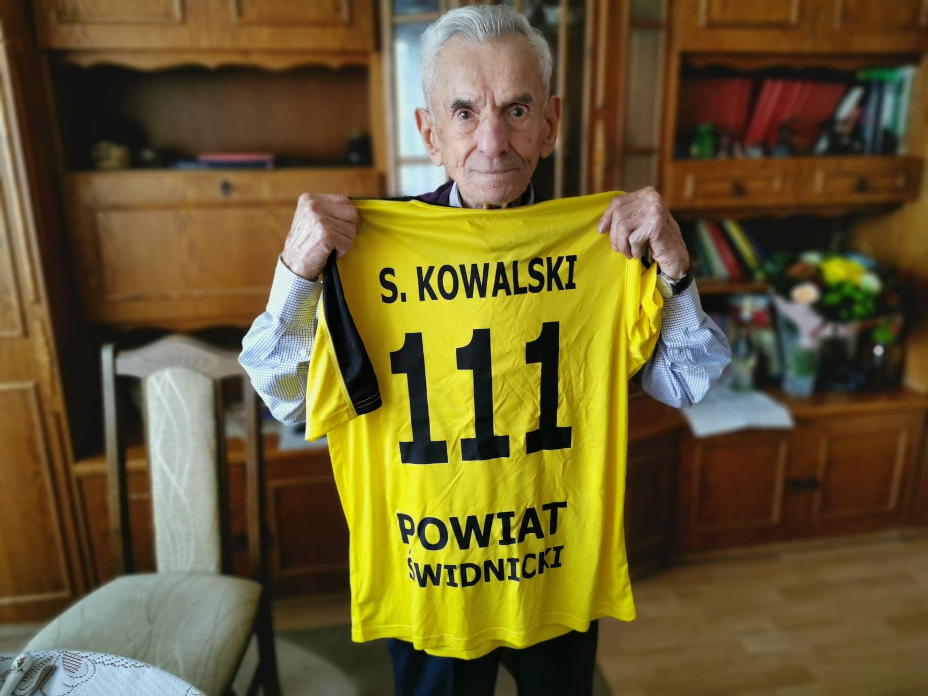 Stanisław Kowalski - ponad 110 letni mężczyzna, zmarł 5 kwietnia 2022 r.